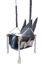 Swing with Crown Shaped Cushion - Grey