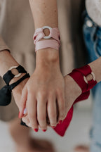 Silk Ribbon Bracelet - LOVE