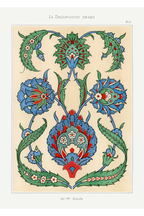 Heavy-Weight Premium T-Shirt "La Decoration Arabe" by Emile Prisse d'Avennes (1885)