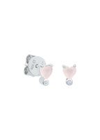 Earrings Love Heart - For Kids