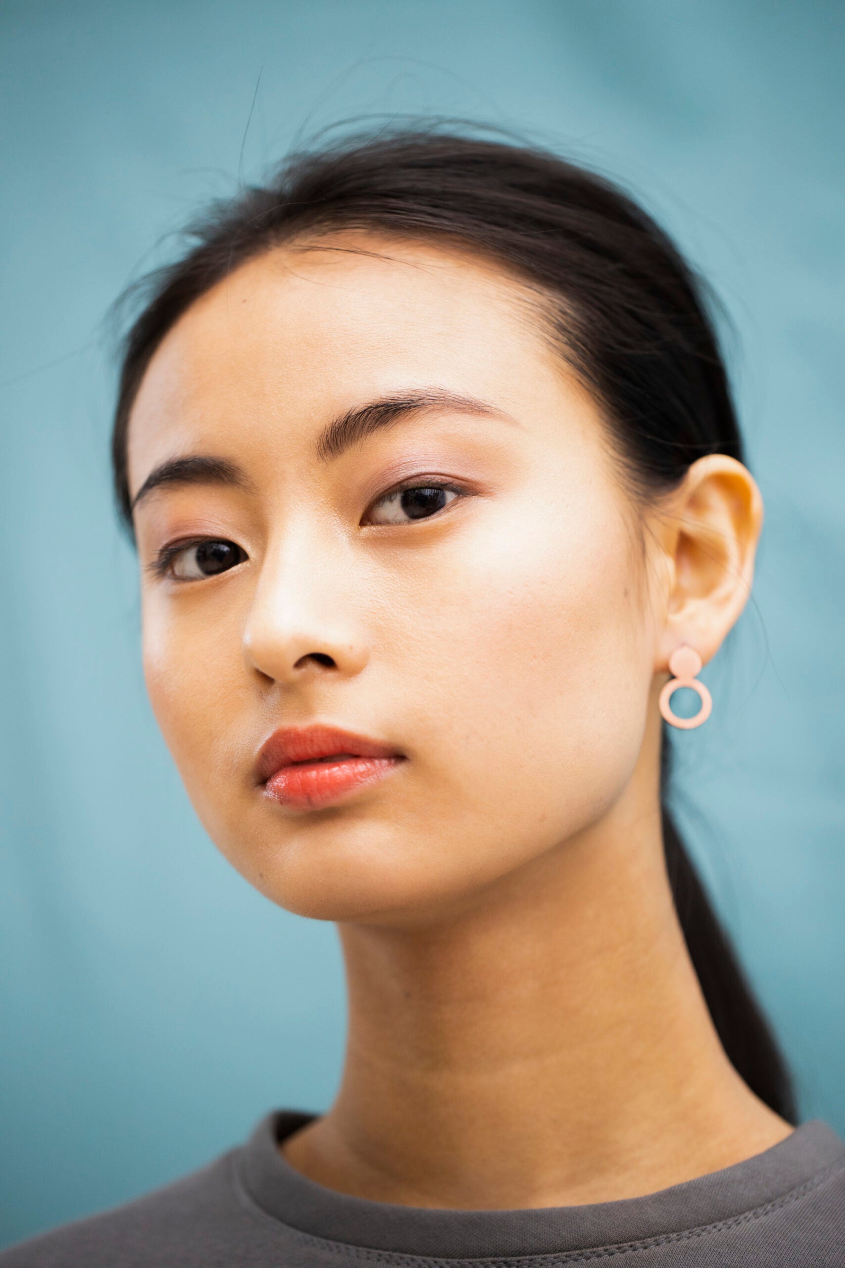Earrings Arc - Rose Gold