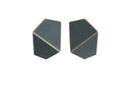 Lisa Kroeber Jewellery Folded Wide Earrings
