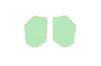 Lisa Kroeber Jewellery Folded Wide Earrings, photo 9