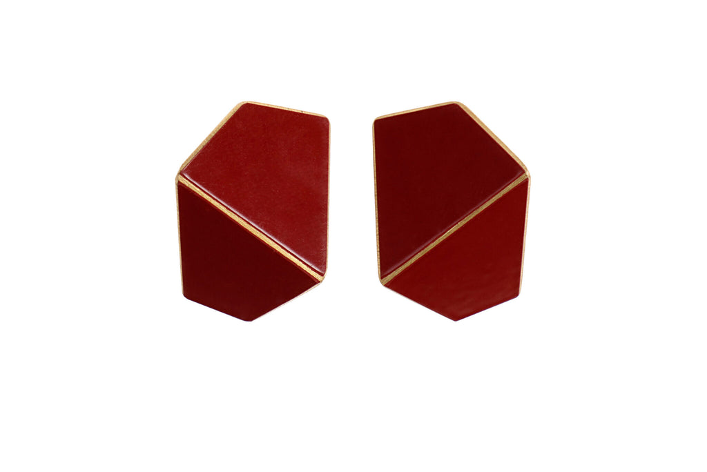 Lisa Kroeber Jewellery Folded Wide Earrings, photo 4