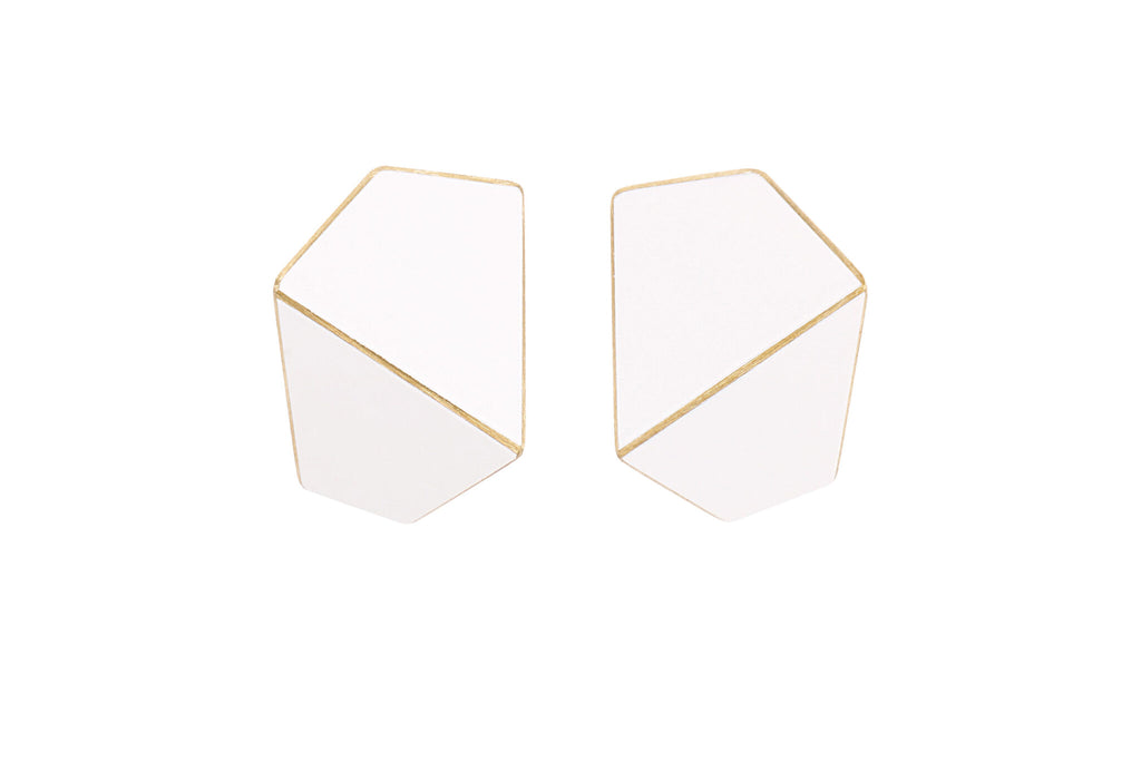 Lisa Kroeber Jewellery Folded Wide Earrings, photo 2