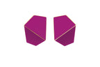 Lisa Kroeber Jewellery Folded Wide Earrings, photo 5