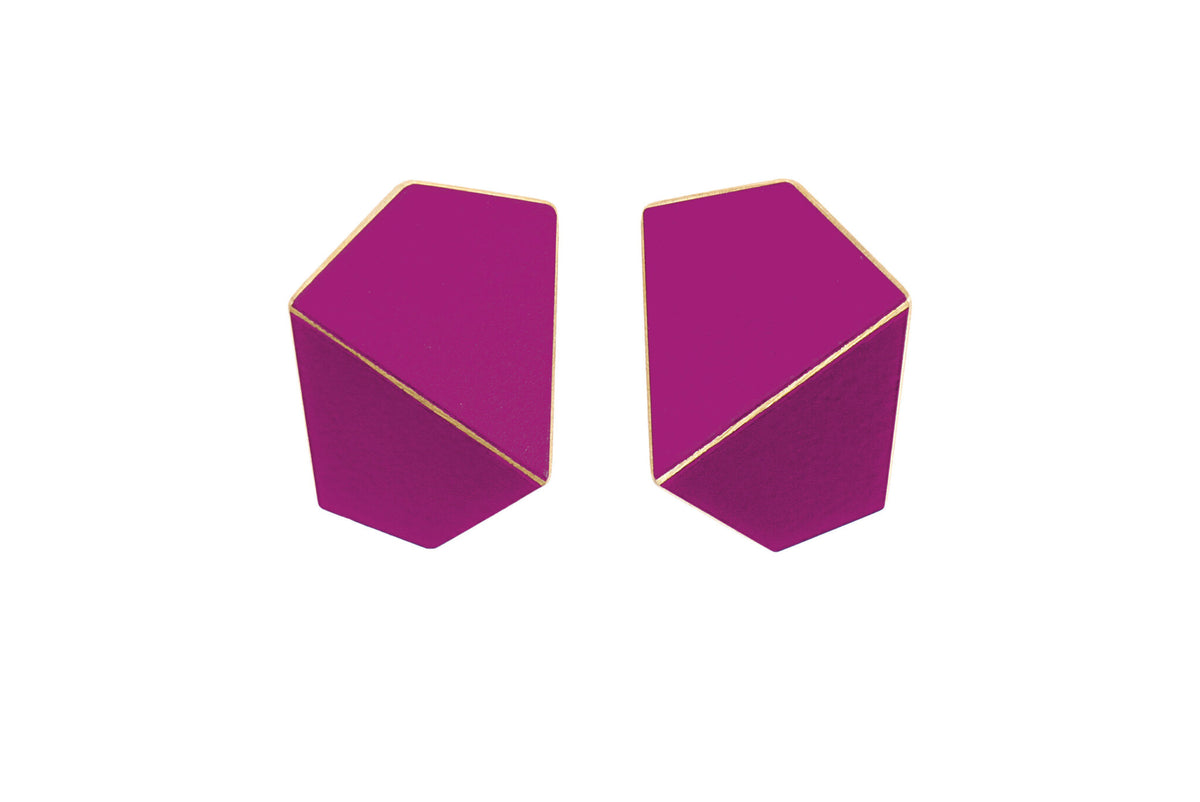 Lisa Kroeber Jewellery Folded Wide Earrings, photo 5