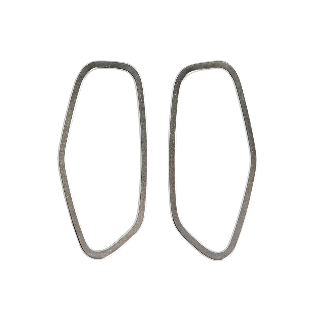Lisa Kroeber Jewellery Frames Silver Earrings