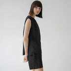 Linen Verbena Pyjama Set - Black