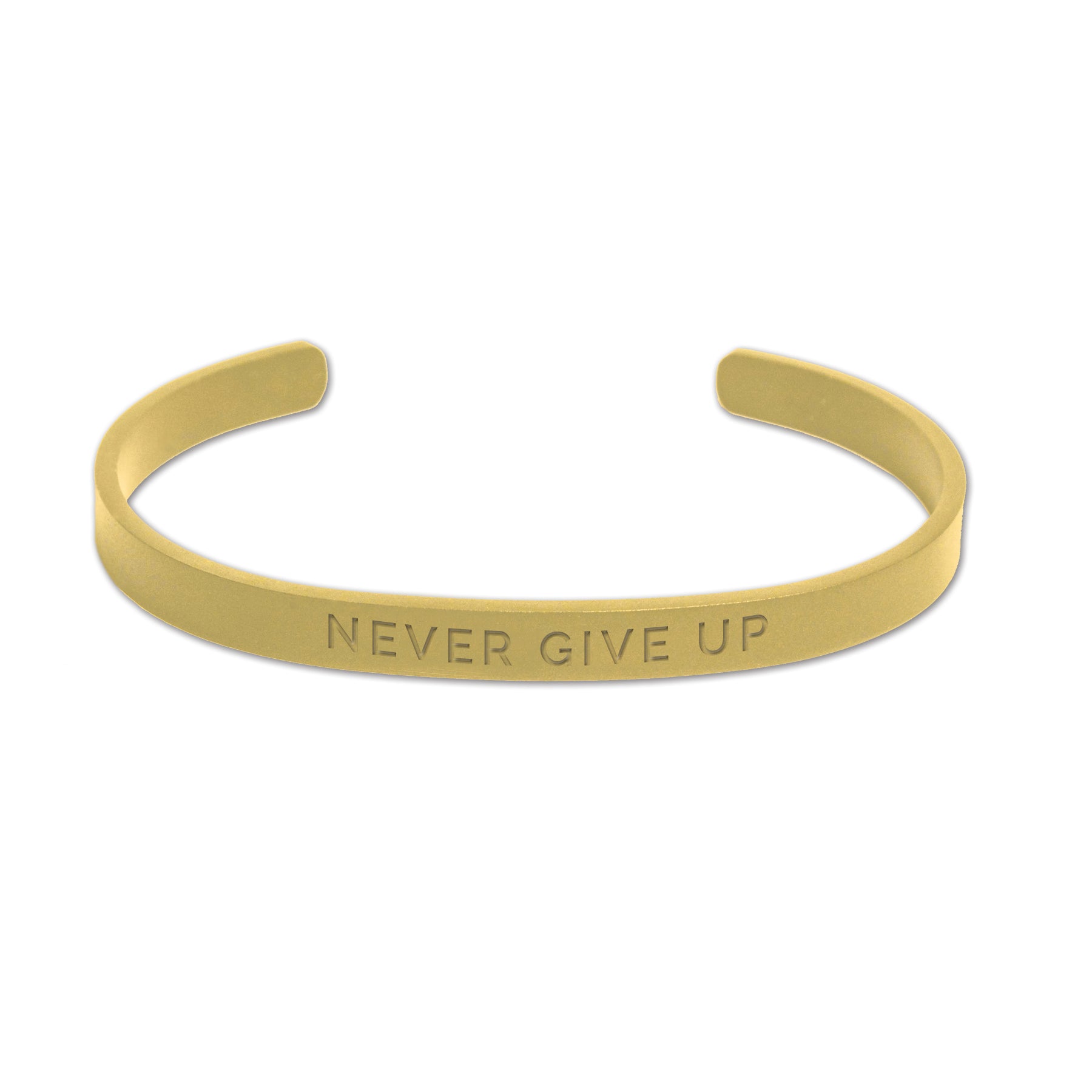 Bracelet for Him - Never Give Up