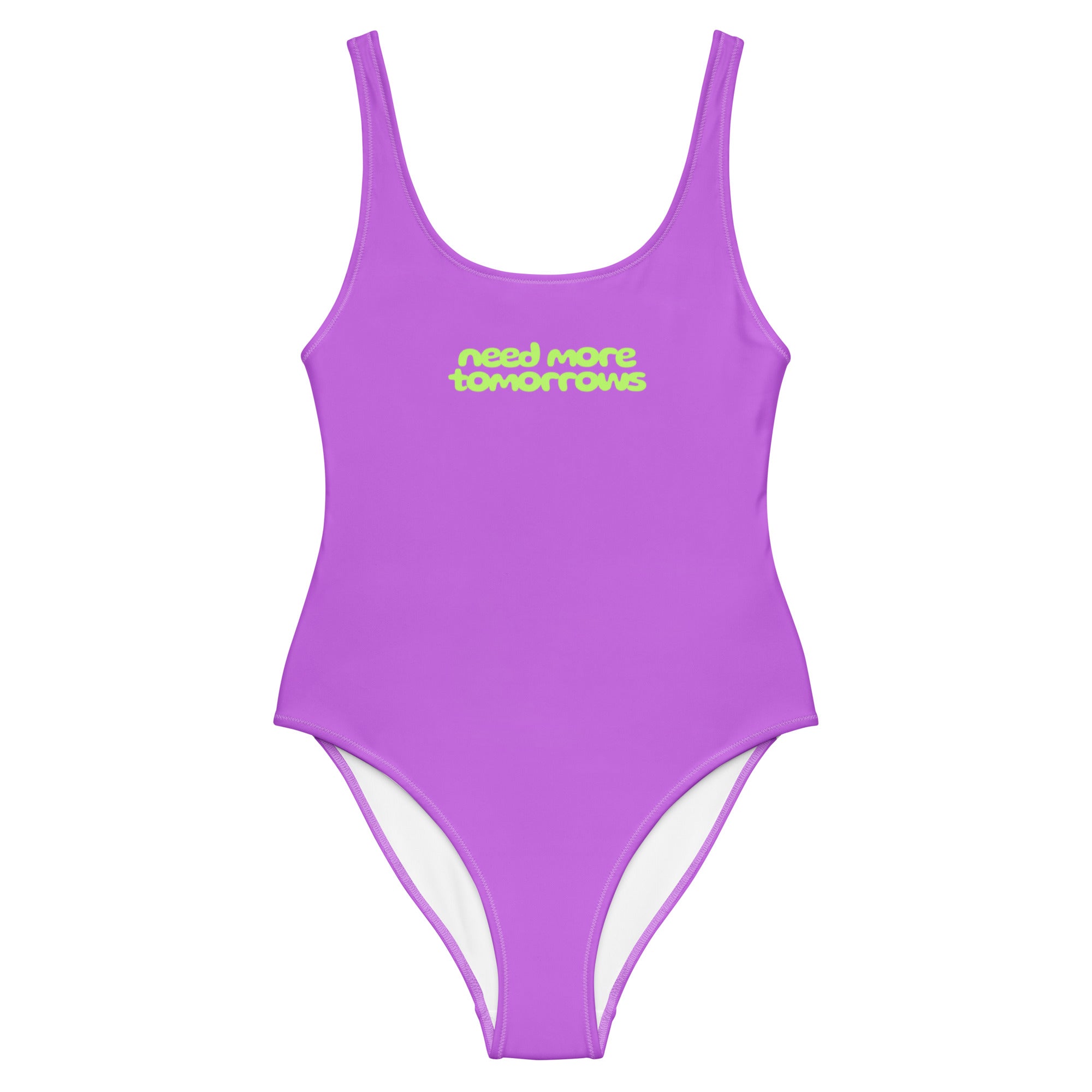 Need More Tomorrows One-Piece Swimsuit in Lilac