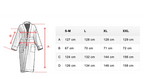 Long Waffle Fabric Robe for Men