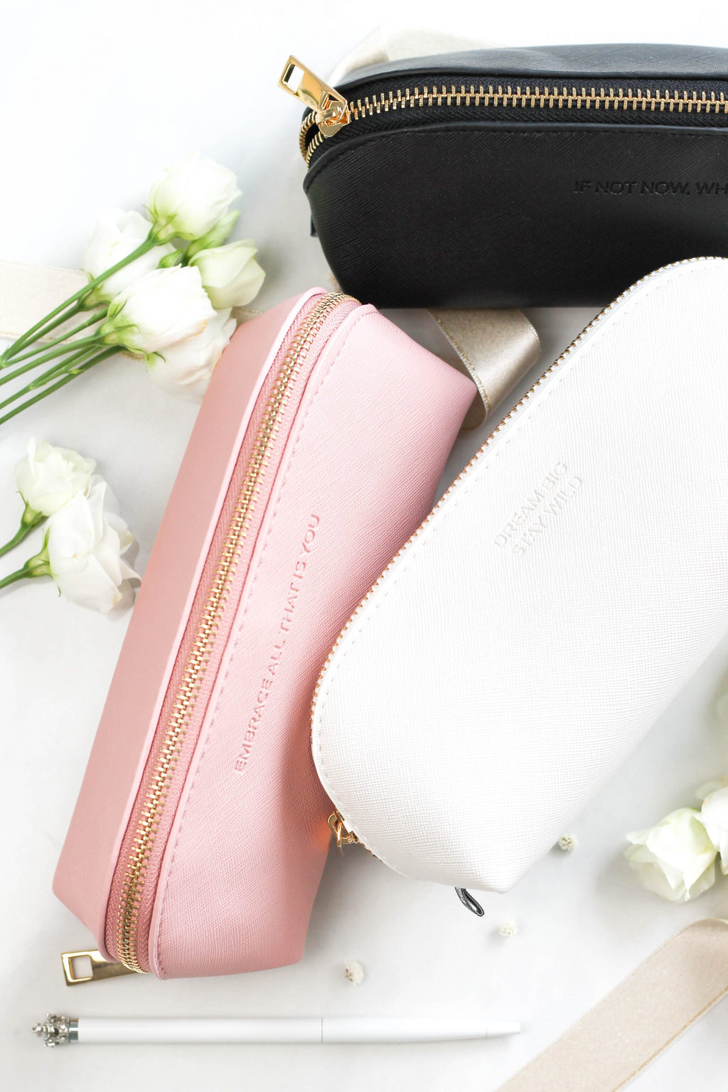 Pencil Case EMBRACE ALL THAT IS YOU - Pink