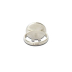 Sekhmet Fire Necklace Ring - Silver