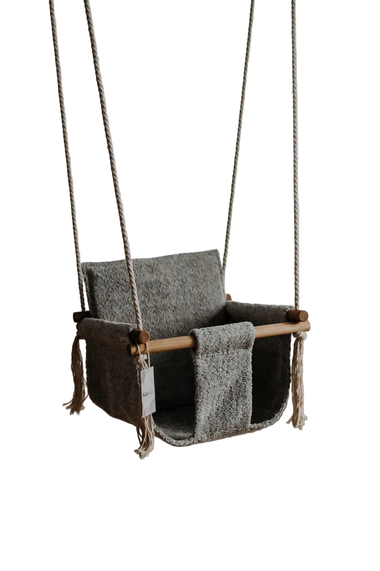 BaBi Baby Swing - Bouclé Night Grey