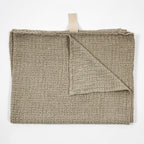 Big Linen Towel - Textured Grey