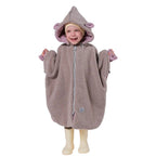 Car Poncho For Kids - Lamb Pink