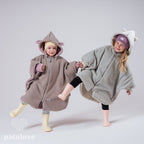 Car Poncho For Kids - Lamb Pink