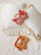 Cat Mask - Gold Sequins