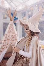 Cat Mask - Rose Gold Sequins
