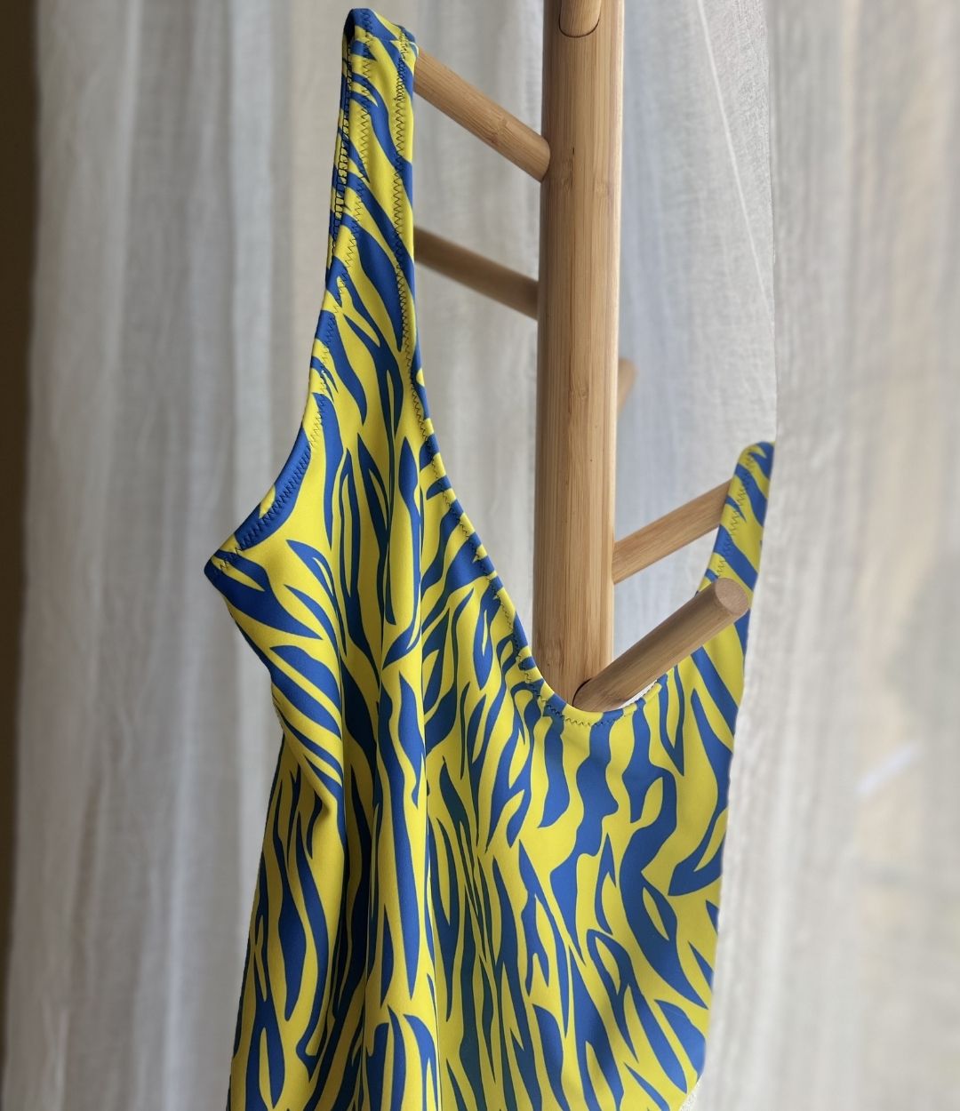 Out of Office One-Piece Swimsuit in Sky Blue