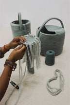Decorative Basket Watering Can