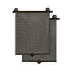 Suction Cup Car Side Window Retractable Sunshade - 2 pack