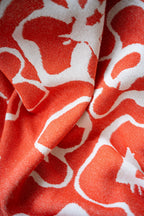 Flora cotton throw