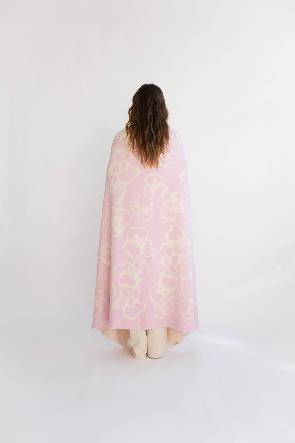 Flora cotton throw