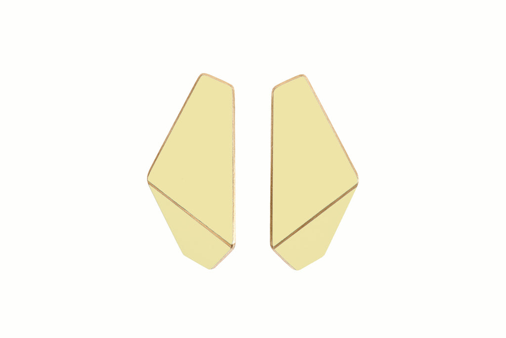 Folded Slim Earrings