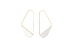 Folded Slim Earrings
