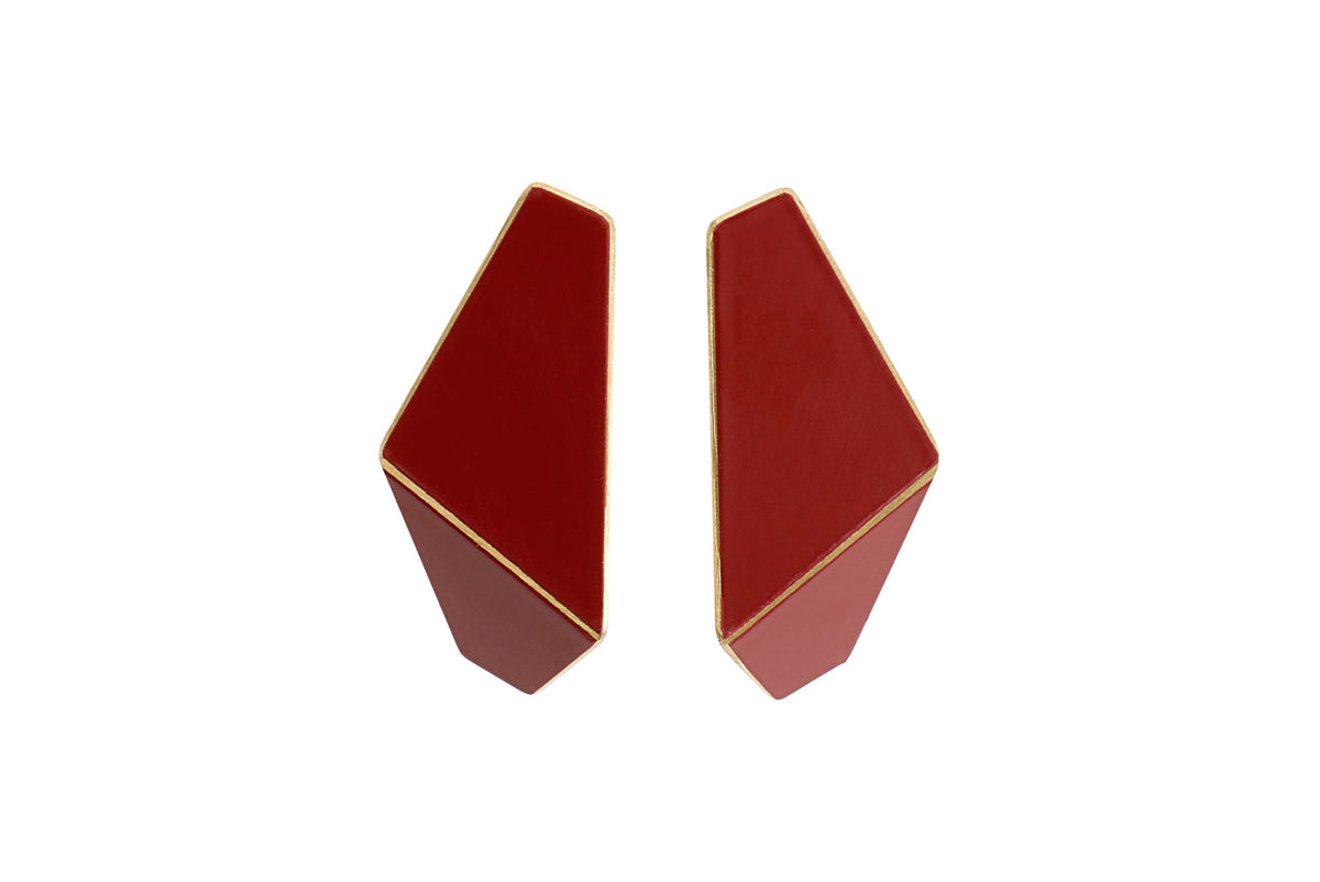Folded Slim Earrings