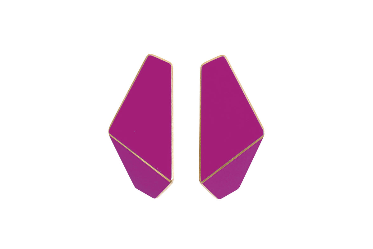 Folded Slim Earrings