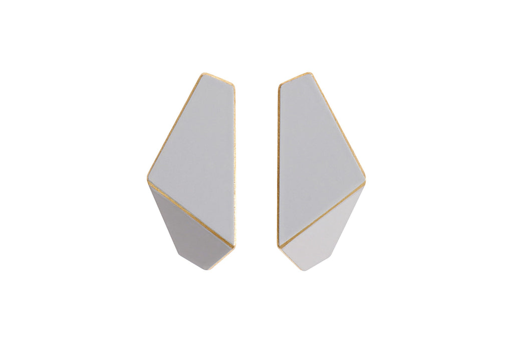 Folded Slim Earrings