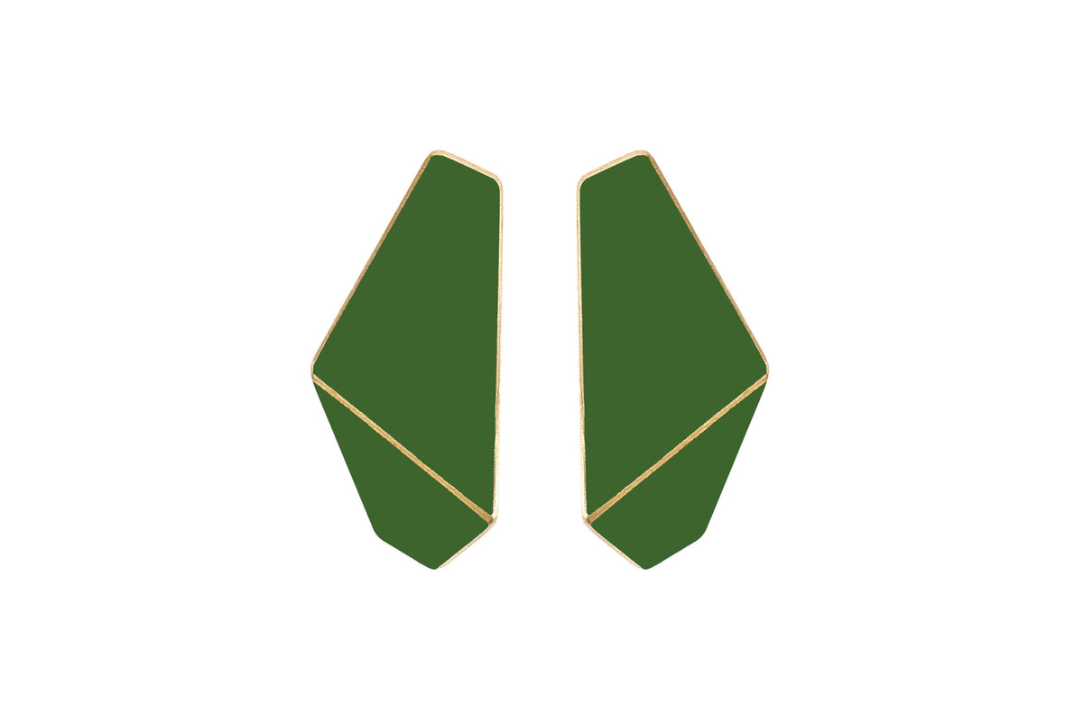 Folded Slim Earrings