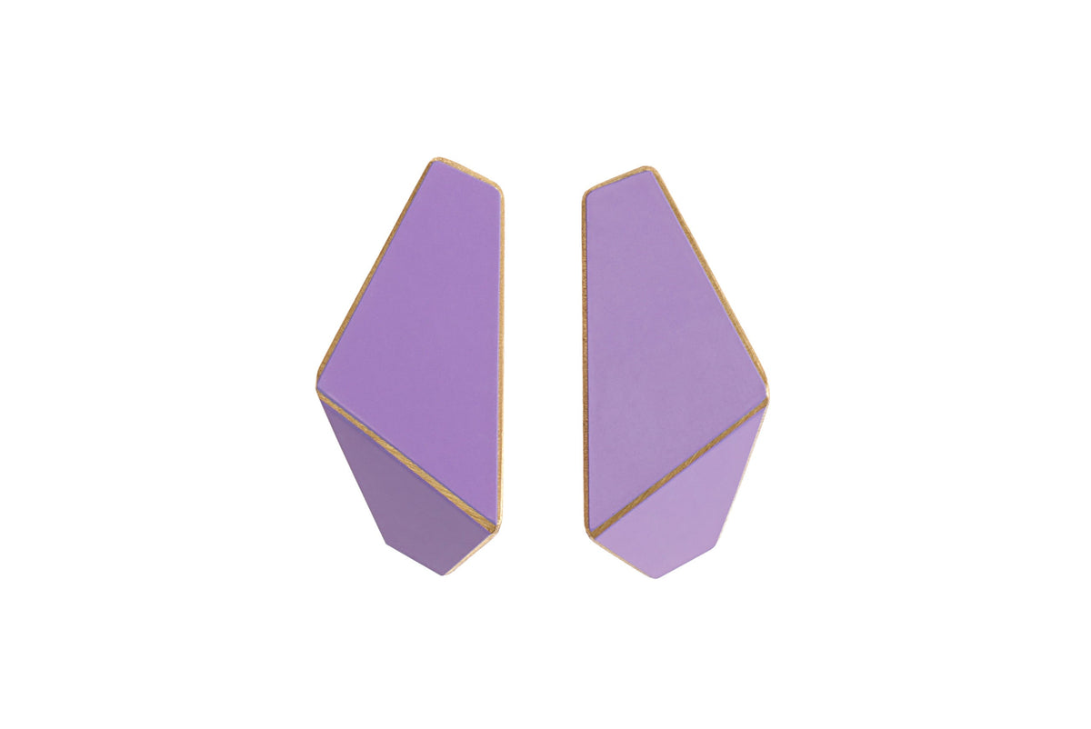 Folded Slim Earrings