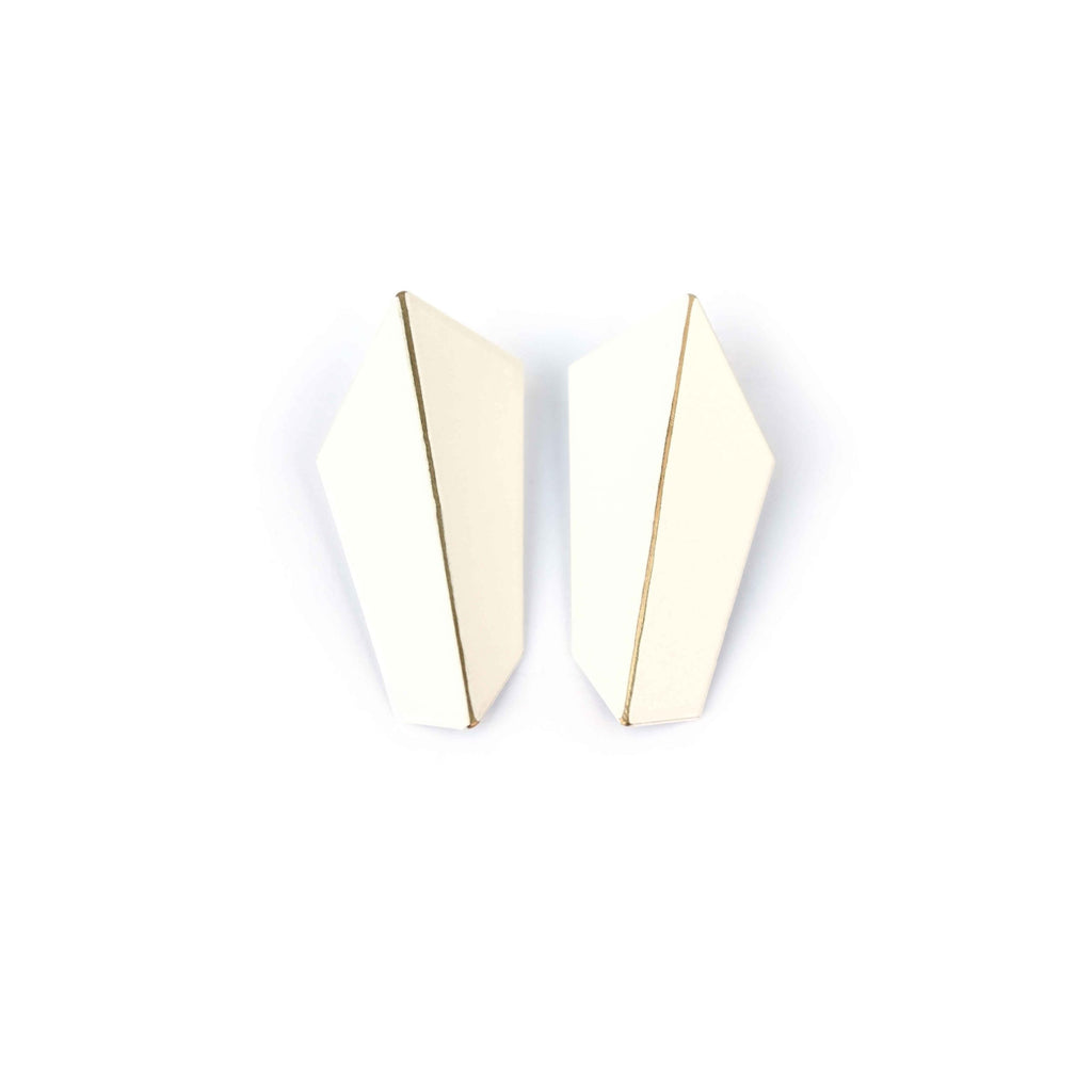 Lisa Kroeber Jewellery Folded Vertical Earrings, photo 11