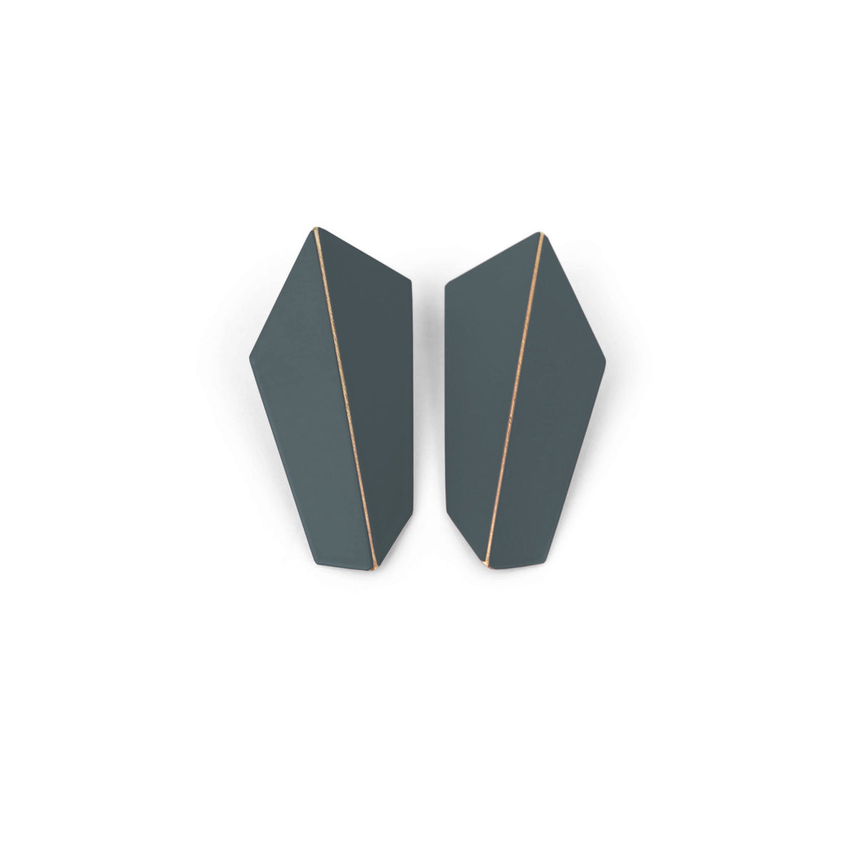 Lisa Kroeber Jewellery Folded Vertical Earrings, photo 16