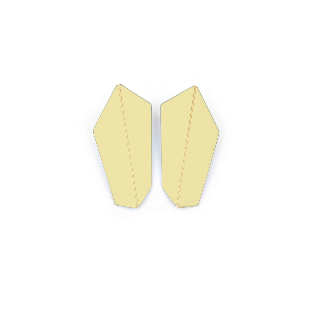 Lisa Kroeber Jewellery Folded Vertical Earrings, photo 17