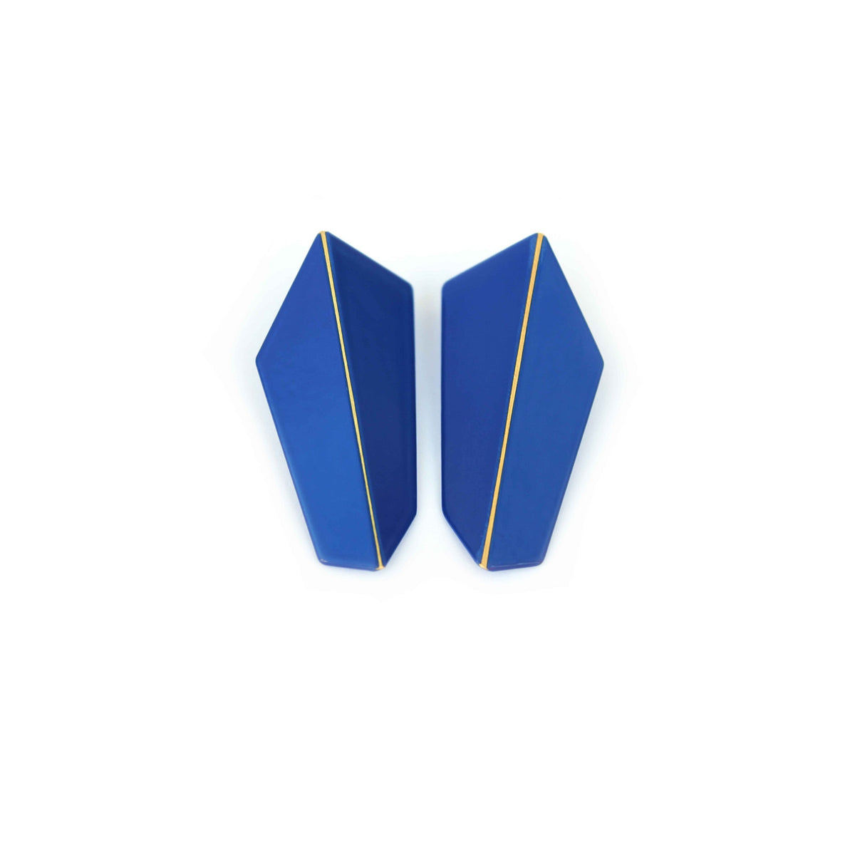 Lisa Kroeber Jewellery Folded Vertical Earrings, photo 13