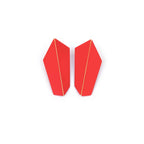 Lisa Kroeber Jewellery Folded Vertical Earrings, photo 3