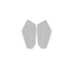 Lisa Kroeber Jewellery Folded Vertical Earrings, photo 10