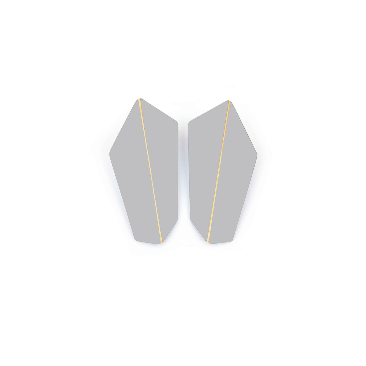 Lisa Kroeber Jewellery Folded Vertical Earrings, photo 10