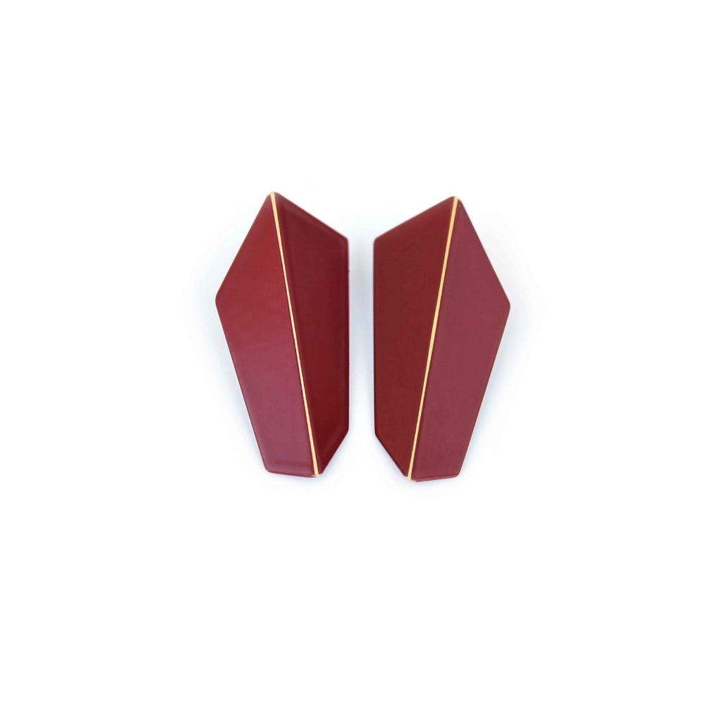Lisa Kroeber Jewellery Folded Vertical Earrings, photo 14