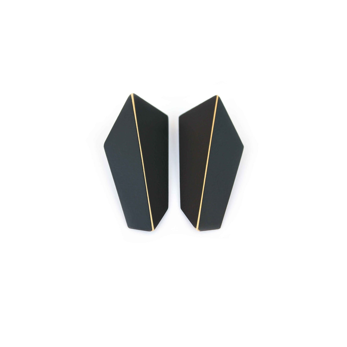 Lisa Kroeber Jewellery Folded Vertical Earrings, photo 5