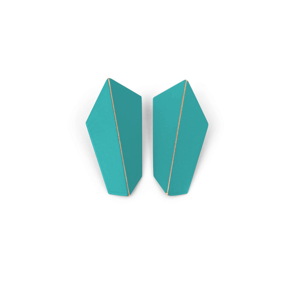 Lisa Kroeber Jewellery Folded Vertical Earrings, photo 12