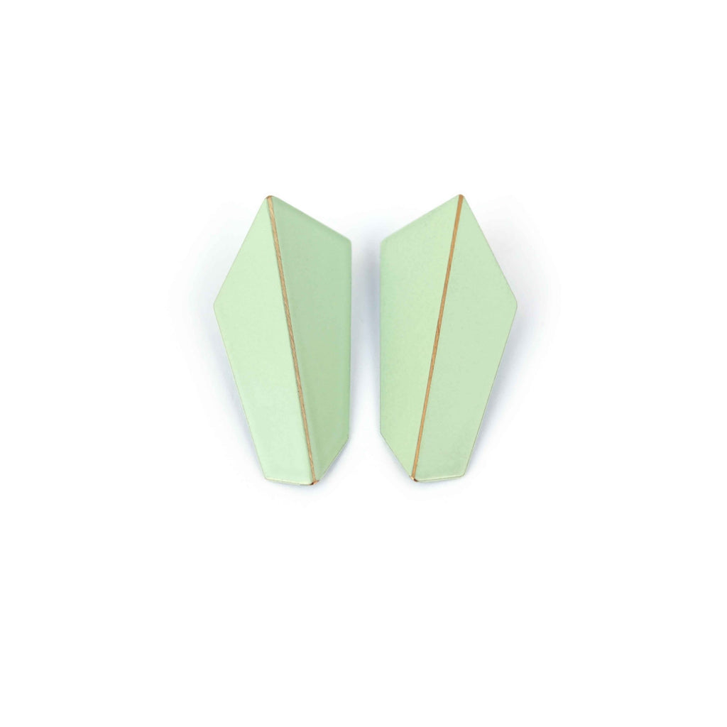Lisa Kroeber Jewellery Folded Vertical Earrings, photo 9