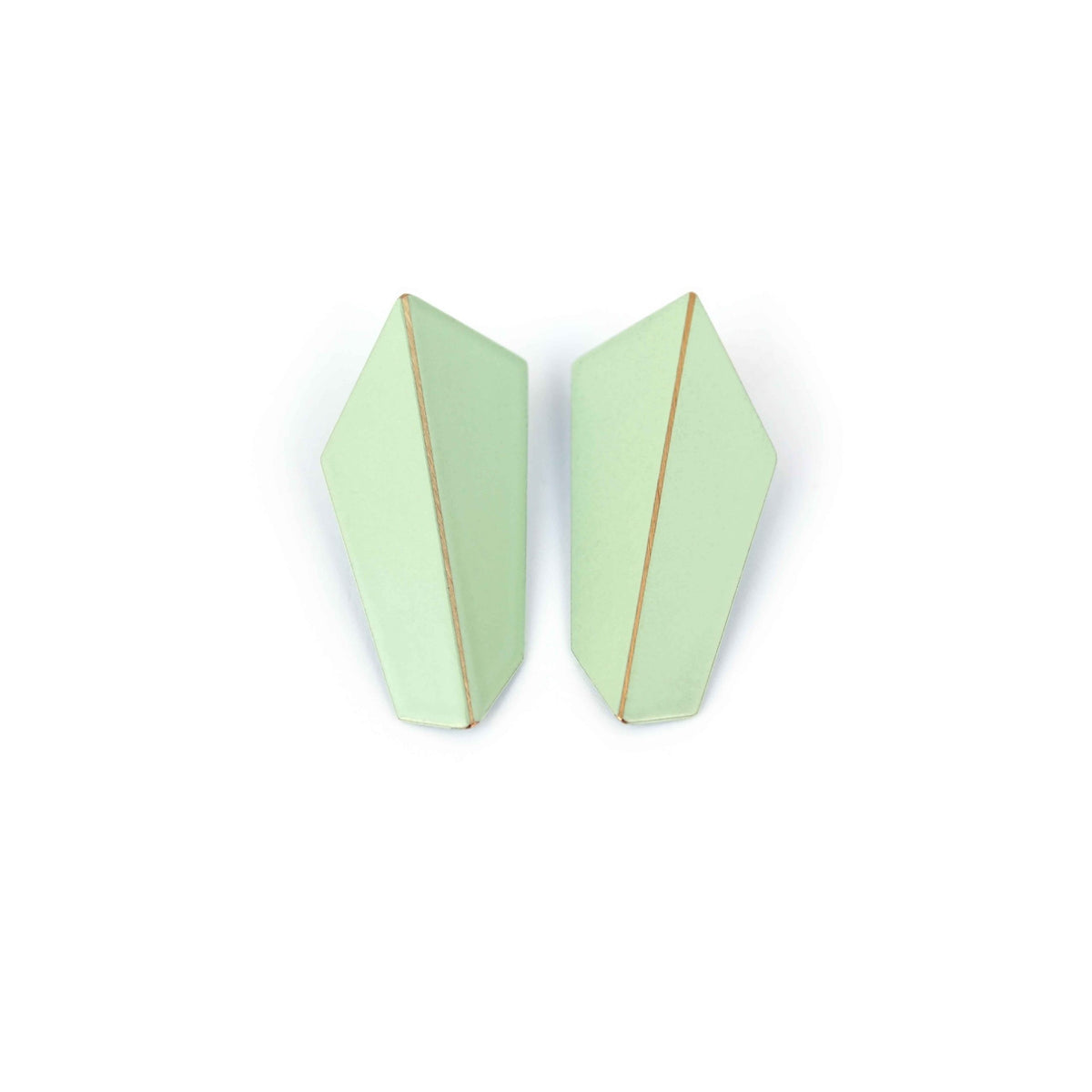 Lisa Kroeber Jewellery Folded Vertical Earrings, photo 9