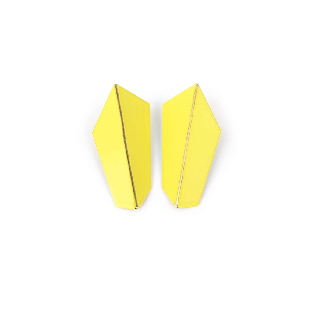 Lisa Kroeber Jewellery Folded Vertical Earrings, photo 7