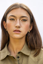 Folia Mini Earrings - Sunlit